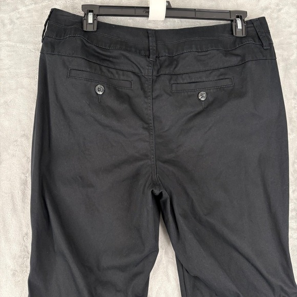 Lane Bryant Dress Casual Pants Straight Leg Black Stretch Womens Size 16 Average - Picture 9 of 12